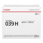CANON 039H TONER ORIGINAL NOIR 25000 PAGES