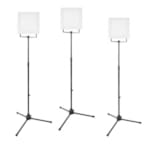 KIT DE 3 PROJECTEURS LED POUR STUDIO VIDEO & PHOTO AVEC LUMIERE CONTINUE DIGITAL LED TRIPOD CHINT-G-NEP