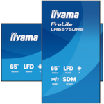 Moniteur Professionnel pour L'affichage Dynamique 65 Pouces 4K UHD 24/7