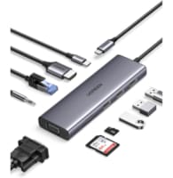 Hub USB-C Ugreen 10 en 1 Supporte PD 100W Recharge