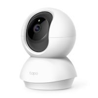 Pan/Tilt Home Security Wi-Fi CameraSPEC: 1080p, 2.4 GHz, Horizontal 360ºFEATURE: Pan/Tilt, Motion Detection and Notifications, Sound and Light Alarm, Remote Control, Two-Way Audio, Voice Control (Works with Google Assistant and Alexa), Local Storage t