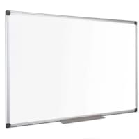 TABLEAU MAGNÉTIQUE BLANC 200X100 CADRE ALUMINIUM 2X3