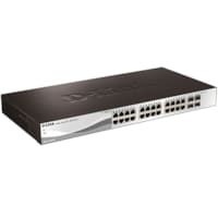Smart Switch 24 Ports 10/100/1000 Mbps + 4 Ports Combo Gigabit/SFP