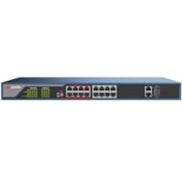 Switch PoE+ à 16 Ports 100Mbps Non Géré