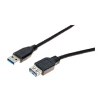 Rallonge USB 3.0 A mâle/ A femelle Noir - 5 m
