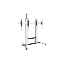 Support TV Mobile Double Écran