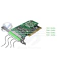 carte de 4 ports T2/E1, bus PCI 3,3V/5V. A 104
