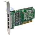 carte de 4 ports T2/E1, bus PCI 3,3V/5V. A 104