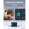 Câble Ugreen Displayport Male vers HDMI Male - 1,5 mètre (10239) 10239-1.5M
