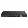 Switch Ethernet Administrable SMART+ L2+ 24 Ports SFP+ et 4 Ports 10G RJ45 Cuivre