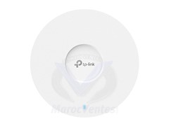 Tplink AX3600 Ceiling Mount Dual-Band Wi-Fi 6 Access Point PORT:1×2.5Gbps RJ45 PortSPEED:1148Mbps at  2.4 GHz + 2402 Mbps at 5 GHzFEATURE: High Density connectivity（1000+ Clients）, 802.3at POE and 12V DC, 8×Internal Antennas, MU-MIMO, Seamless Roami EAP66