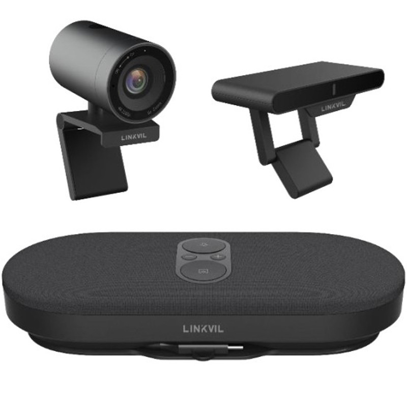 Solution de VidéoConférence Tout-En-Un Partage D'écran Haut-Parleur MS10 + Un Récepteur RC10 + Une Caméra USB CM70 CA400