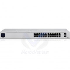 UNIFI SWITCH 24 PORTS GEN2  Géré (16 PoE+) + 2 Ports SFP dédiés