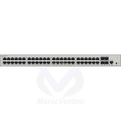 Switch PoE+ 48 ports 10/100/1000BASE-T (PoE+ 380 W), 4 GE SFP ports (98012337)