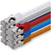 CORDON 0.5M CAT6A FTP CCA PVC BLEU LIN-0.5CAT6A/