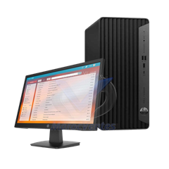 PC Bureau  ProDesk Tour 400 G9 i5-12500 + Écran P22v G5 8Go 512Go SSD Freedos 5J324ES