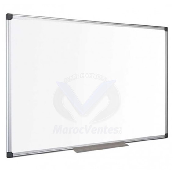 TABLEAU MAGNÉTIQUE BLANC 100X200 CADRE ALUMINIUM 2X3 2X3 TSX71020 LTO