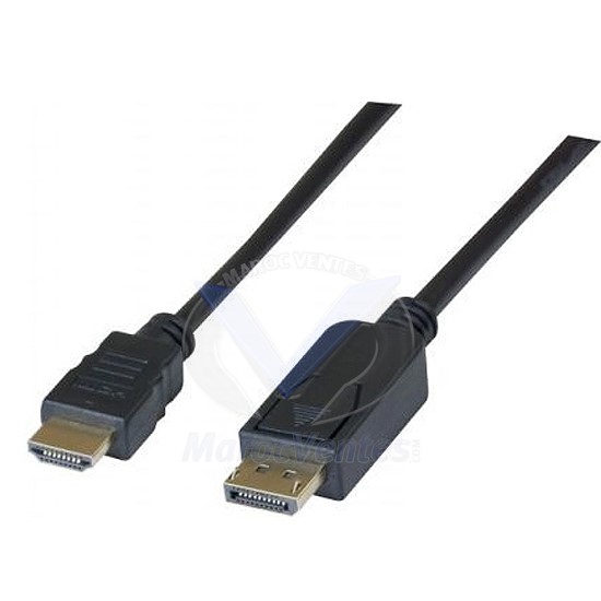 CÂBLE DISPLAYPORT 1.2 M TO HDMI 2.0M CÂBLE-2M 128421