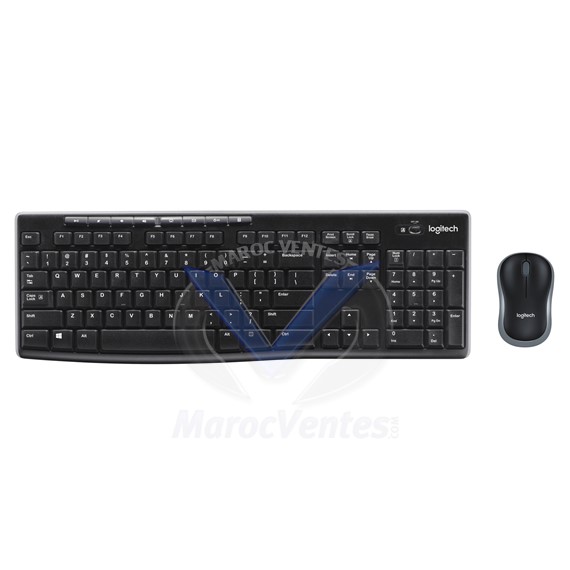 Ensemble sans fil souris + clavier (AZERTY Français) 920-004510