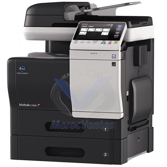 Imprimante Multifonction MINOLTA C3350 Laser Couleur A4 Impression Copie Scan Bizhub C3350