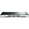 Smart switch 24 ports PoE 10/100/1000 Mbps + 2 SFP Gigabits + 2 SFP+ 10 G