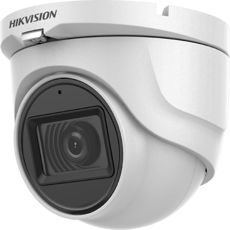 HIKVISION Caméra Interne Fixed Turret 5MP,IP67, IR30m, build-in mic 12M DS-2CE76H0T-ITMFS