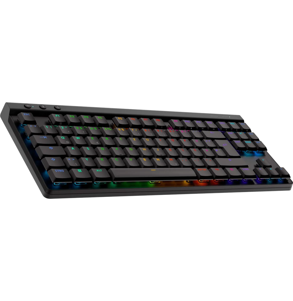 Logitech G515 LIGHTSPEED TKL Wireless Gaming Keyboard - BLACK - FRA - 2.4GHZ/BT- TACTILE 920-012546
