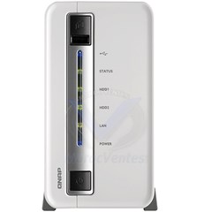 Serveur NAS domestique 2baies 2 x 3.5" SATA HDD TS-212P