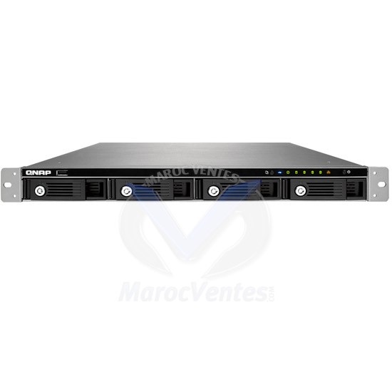 Serveur NAS Professionnel TS-451U-1G 4 Baies (sans disque dur)  Rack 1U TS-451U