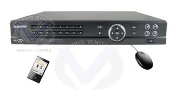 DVR 8 Ch H 264 + VGA +internet W3-D6008V