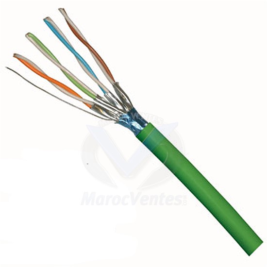 Câble f/ftp 4 paires  cat 6a Câble f/ftp cat6a